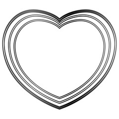 Black gradient frame with lines