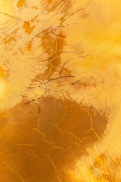 Golden Abstract Textures from Minas de Riotinto, Spain