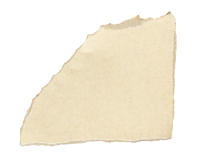 Ripped paper png transparent background