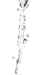 Pouring water png, splashing liquid clip art