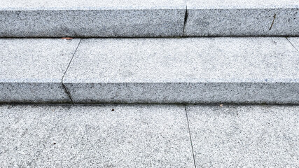 Close-up of empty concrete steps representing elevation, progress, and urban architecture concepts