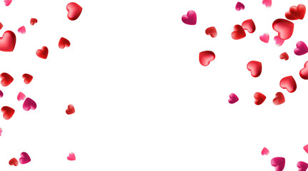 heart gradient.Abstract Happy Valentines Day banner in style colors.Vector stock illustration