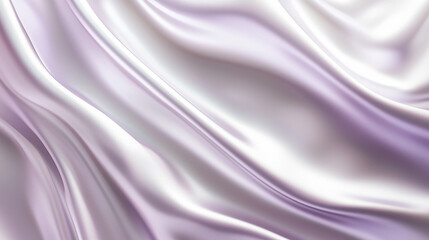 Fototapeta premium Iridescent lavender and pearl abstract texture with flowing wave patterns. Minimal background for design. Stylish copy space