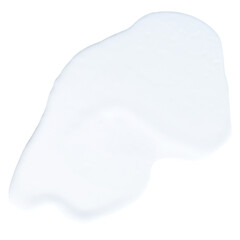White color smear element png paint texture