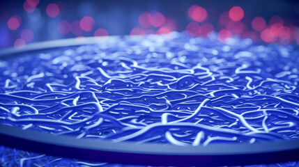 Section of capillary system