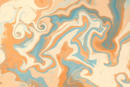 Swirling marble pattern with a warm color scheme