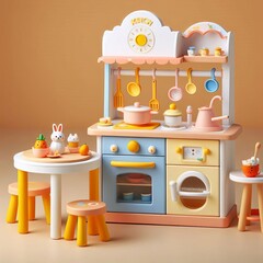 Play Kitchen Set ;