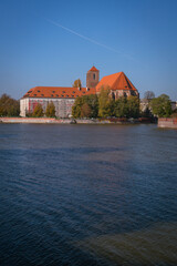 Obraz premium house on the river