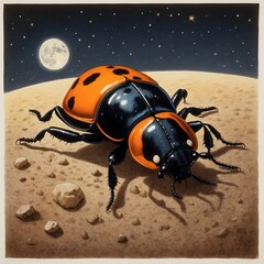 Nocturnal Odyssey: The American Burying Beetle Beneath the Stars