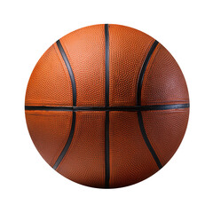 Obraz premium Isolated Basketball Ball on White Background