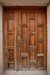  Harput Grand Mosque. Grand Mosque (Ulu Cami) and Curved Minaret in Harput,  Harput Ulu Mosque was built in the 12th century during the Anatolian Shistorical wooden carved doors
.Elazığ, Türkiye.