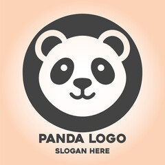 panda logo illustration