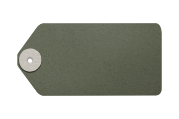 Clothing label png sticker, blank space, transparent background