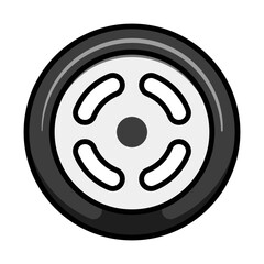 Black Tire Mini 4 WD