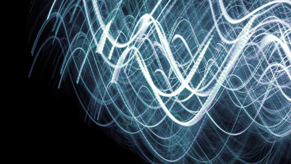 Technologie künstliche Intelligenz Strom Energie leuchten Hintergrund