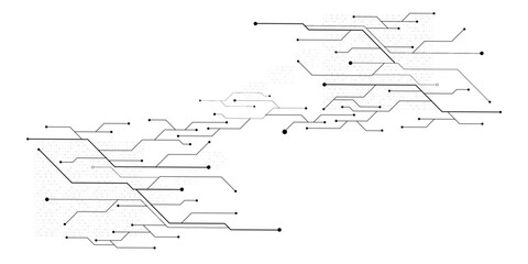 Vector Grey, white Abstract technology background, high technology concept, science, technology background