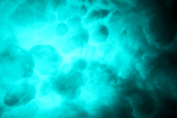 Teal Blue Noise and Static Abstract Background for Modern Designs