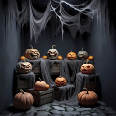 a room with a lot of candles and skulls on the table and books on the shelves and a window, Dirk Crabeth, gothic art, arcane, a still life