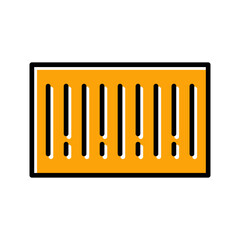 Barcode Label Vector Icon