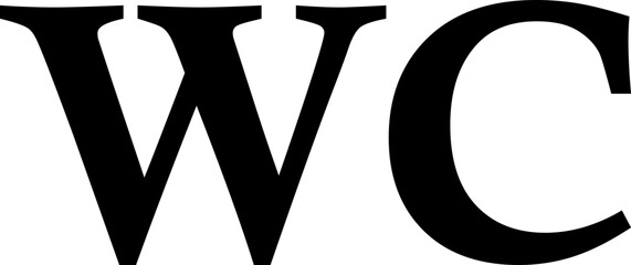 Toilet flat icon. WC vector illustration. Disabled silhouette. Restroom and change room sign. Male and female unisex toilet. Handicapped symbol. Bathroom sign isolated on transparent background.