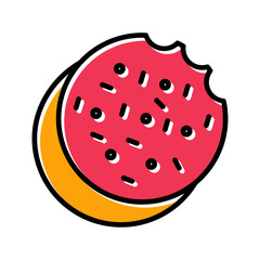 Obraz premium Baking Cookies Vector Icon