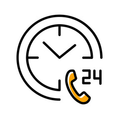 Phone Assistance Vector Icon