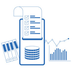 Financial Analysis Illustration