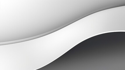 Gentle curved layers create a smooth gradient effect in this abstract piece, embodying a sense of fluidity and calmness.