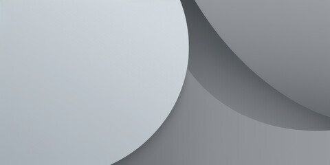 Overlapping gray circles create an abstract geometric composition with a modern minimalist aesthetic design approach.