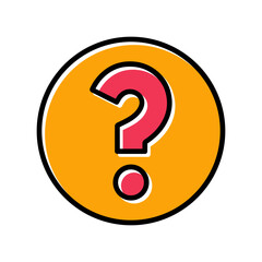 Help Button Vector Icon