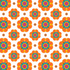 Indian rangoli mandala png pattern transparent background