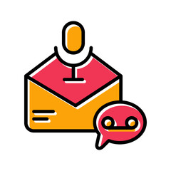 Voice Message Vector Icon