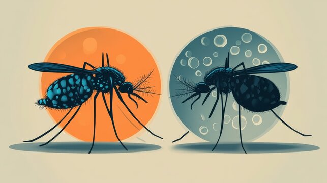 A comparison infographic showing the difference