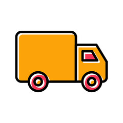 Truck Vector Icon