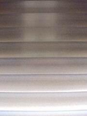 Fototapeta premium Weathered venetian blinds with dust layer