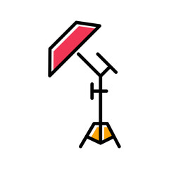 Photography Reflectors Vector Icon