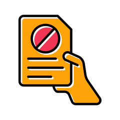 Resignation Vector Icon