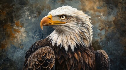 Fototapeta premium american bald eagle