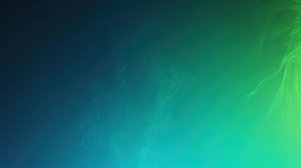Color gradient background, abstract green blue grain gradation texture, vector green noise texture blur abstract background