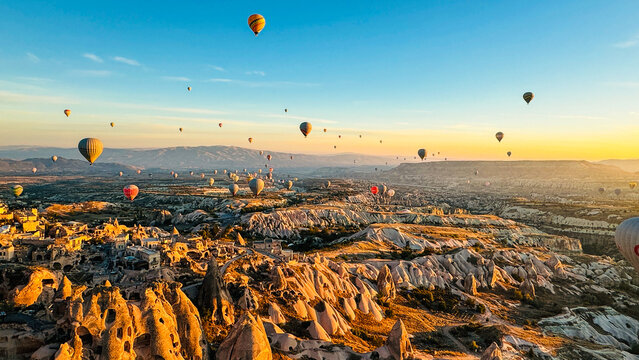 Baloons at Cappadocia.