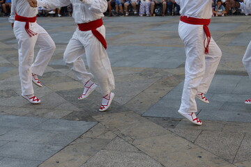 Basque folk dance exhibition