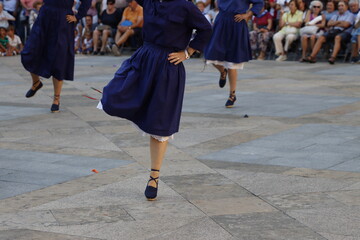 Basque folk dance exhibition