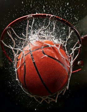Slam Dunk Triumph The Ultimate Basketball Moment Captured in Motion