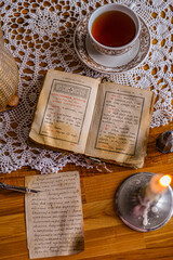An old liturgical book in Church Slavonic