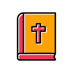 Obraz premium Bible Vector Icon