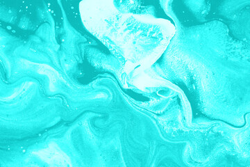 Teal Blue Noise and Static Abstract Background for Modern Designs