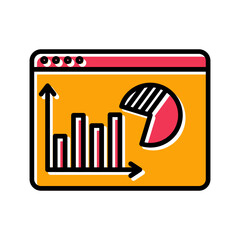 Data Visualization Vector Icon