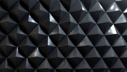 Fototapeta premium Dark Gray vector triangle mosaic template. Modern abstract illustration with triangles. Pattern for a brand book's backdrop.