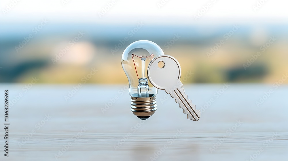 Poster Unlocking New Ideas and Solutions A Symbolic Representation of Unlocking Potential Creativity and Innovative Problem Solving