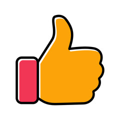 Thumbs Up Vector Icon